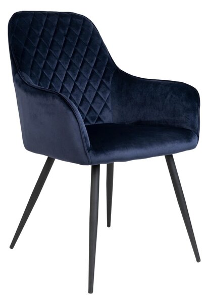 Scaun dining Harbo dining, Albastru, 65x57x87 cm