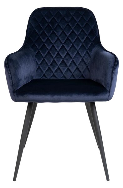 Scaun dining Harbo dining, Albastru, 65x57x87 cm