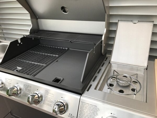 Bucătărie de grădină luxoasă și spațioasă cu grătar pe gaz Avenberg TEXAS