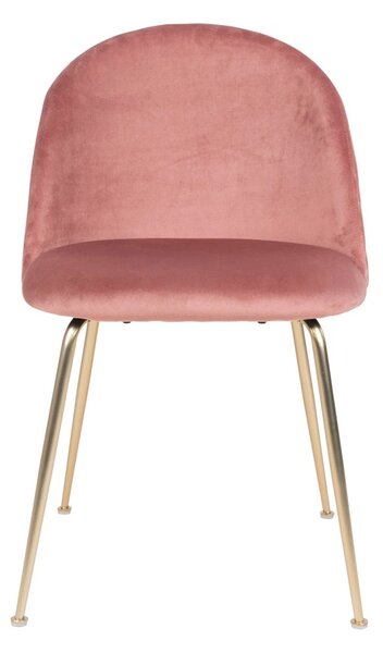 Scaun dining Geneve, Roz , 56x51x76 cm