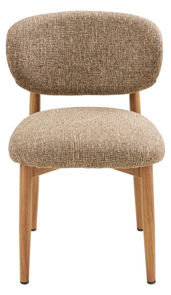 Scaun dining Isola, Bej, 58x52x77 cm