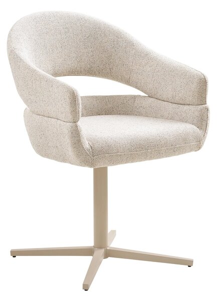 Scaun dining Dover, Bej, 60x58x87 cm