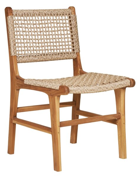 Scaun dining Derby, Natural, 56x50x90 cm