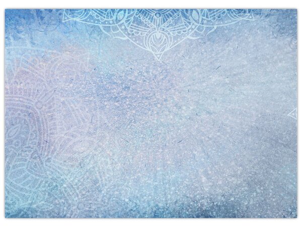 Tablou - Mandala in albastru (70x50 cm)