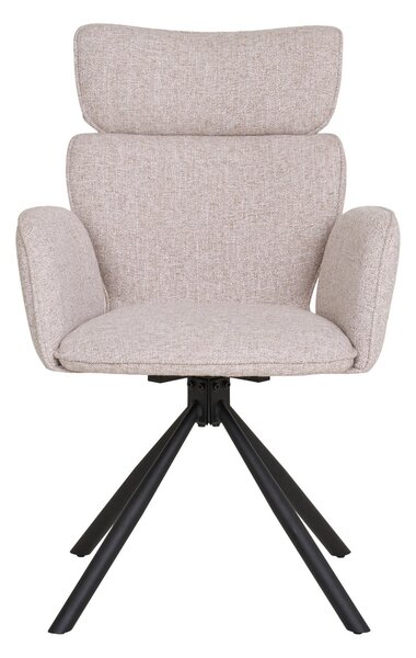Scaun dining Cordoba, Gri deschis, 56x60x95 cm