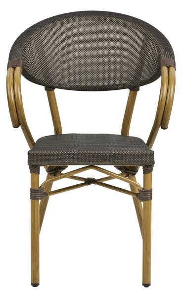 Scaun dining Calda, Maro inchis, 60x57x83 cm