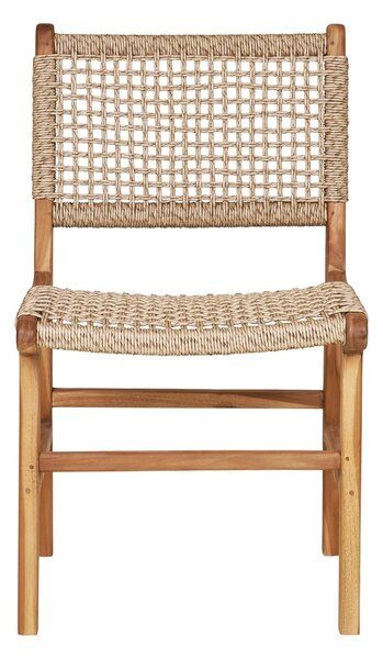 Scaun dining Derby, Natural, 56x50x90 cm