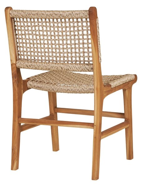 Scaun dining Derby, Natural, 56x50x90 cm