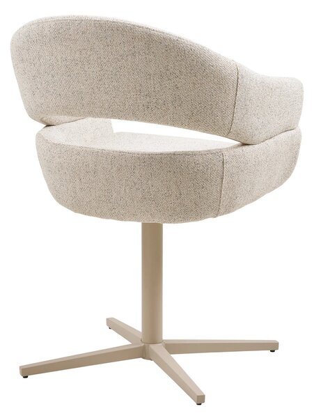 Scaun dining Dover, Bej, 60x58x87 cm