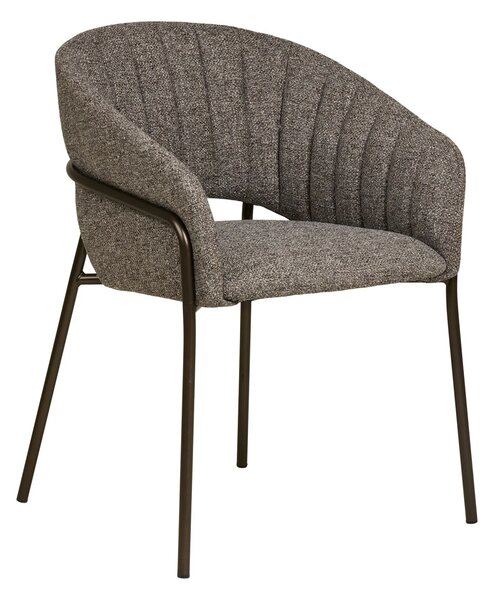 Scaun dining Costa, Gri inchis , 56x60x80 cm