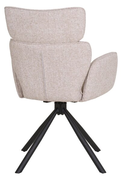 Scaun dining Cordoba, Gri deschis, 56x60x95 cm