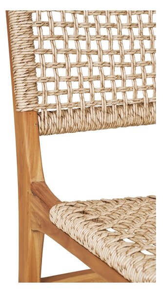 Scaun dining Derby, Natural, 56x50x90 cm