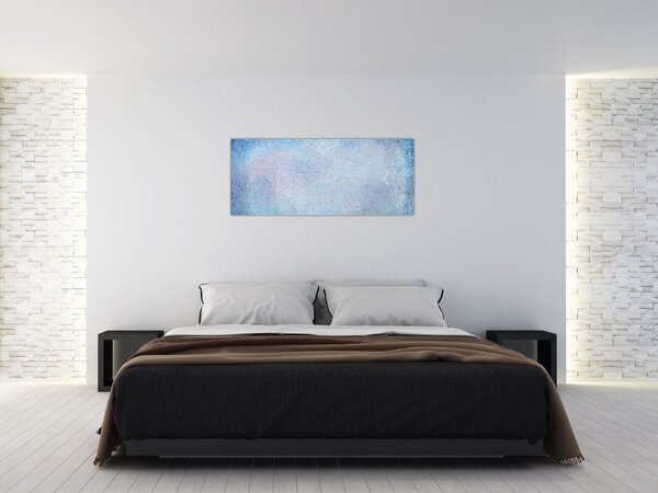 Tablou - Mandala in albastru (120x50 cm)