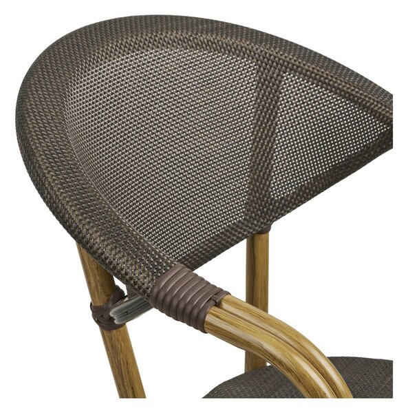 Scaun dining Calda, Maro inchis, 60x57x83 cm
