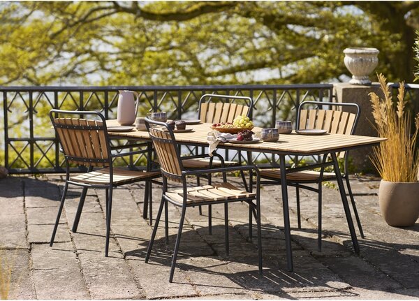 Scaun dining Cleveland, Natural, 58x64x91 cm