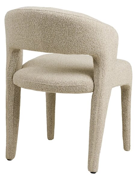 Scaun dining Belmont, Nisip, 61x57x79 cm
