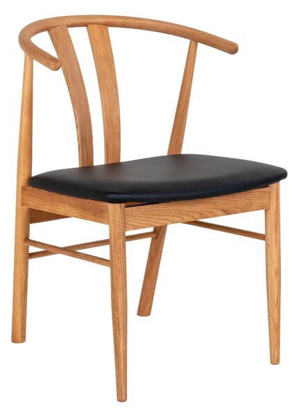 Scaun dining Artenara, Natural, 56x51x77 cm