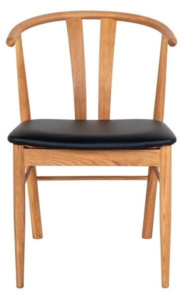 Scaun dining Artenara, Natural, 56x51x77 cm