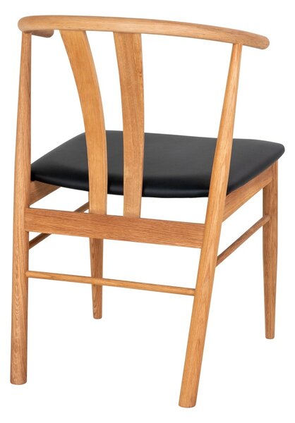 Scaun dining Artenara, Natural, 56x51x77 cm