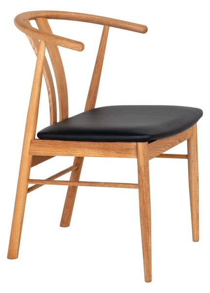 Scaun dining Artenara, Natural, 56x51x77 cm