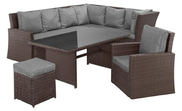 Set luxos mobilier de grădină din ratan Avenberg FIRENZE