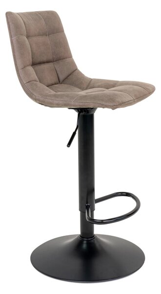 Scaun de bar tapitat Middelfart, Maro, 45x43x88/108 cm