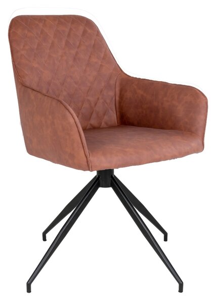 Scaun de dining rotativ Harbo, Maro, 62x56x89 cm