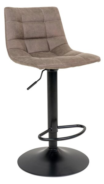 Scaun de bar tapitat Middelfart, Maro, 45x43x88/108 cm