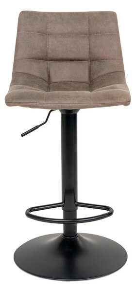 Scaun de bar tapitat Middelfart, Maro, 45x43x88/108 cm
