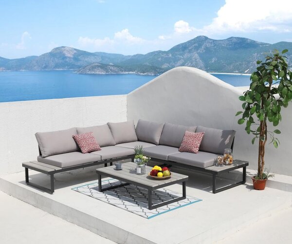Set mobilier de grădină MODENA - Gri