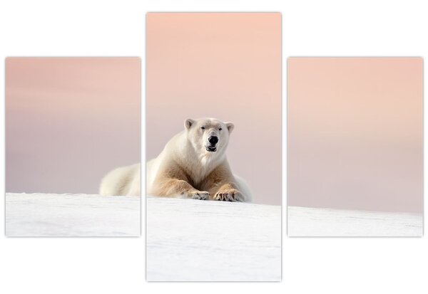 Tablou - Urs polar (90x60 cm)