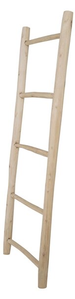 Scara decorativa pentru prosoape si haine, Natural, 5x50x150 cm