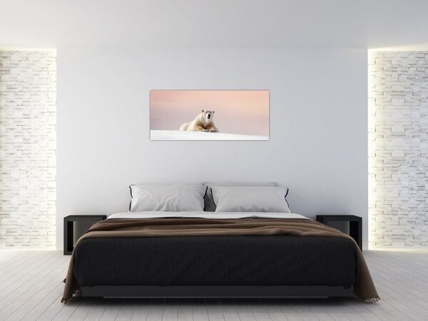 Tablou - Urs polar (120x50 cm)