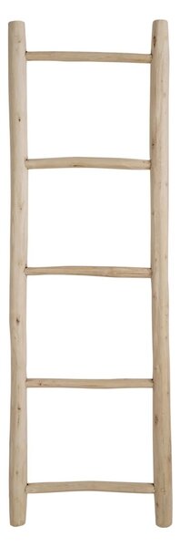 Scara decorativa pentru prosoape si haine, Natural, 5x50x150 cm
