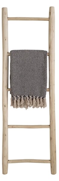 Scara decorativa pentru prosoape si haine, Natural, 5x50x150 cm