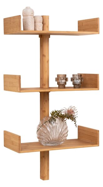 Raft de perete Villa, Natural , 25x50x102 cm