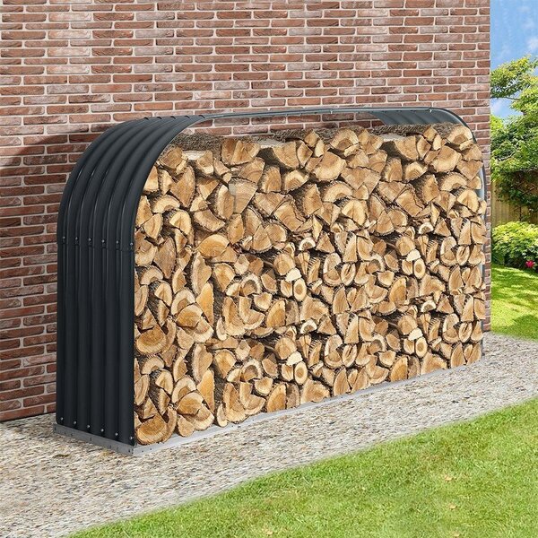 Suport pentru lemne de foc Avenberg SHELTER - Antracit