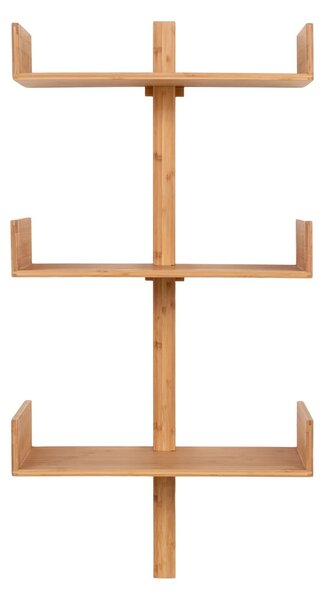 Raft de perete Villa, Natural , 25x50x102 cm