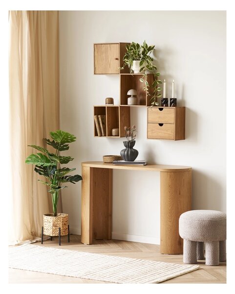 Consola Bibione, Natural, 114x38x75 cm