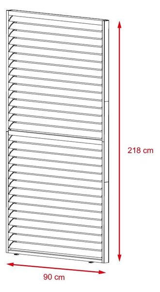 Jaluzea mobilă pentru pergolă bioclimatică 3 M