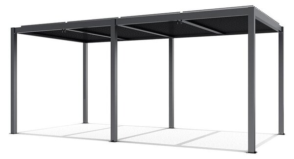 Pergolă bioclimatică din aluminiu cu lamele 5,8 x 3 M