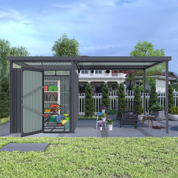 Extensie pentru căsuța de grădină Avenberg MAGNUS 2.5 x 2.9 m - Premium