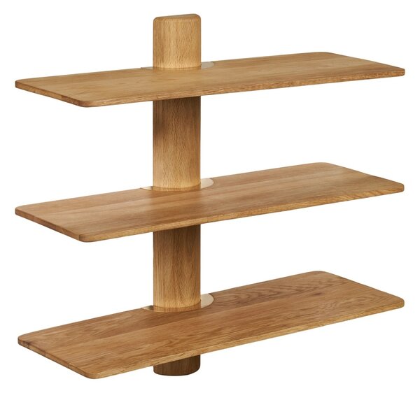 Raft de perete Calcata, Nuc deschis, 22x55x55.5 cm