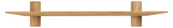Raft de perete Calcata, Natural, 22x110x18.5 cm