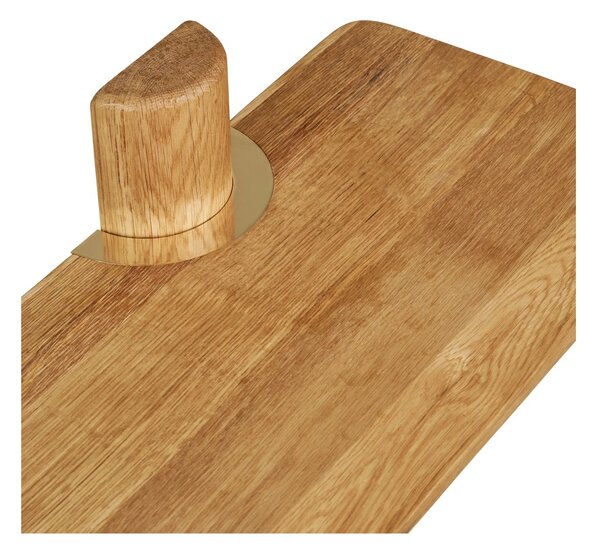 Raft de perete Calcata, Natural, 22x110x18.5 cm