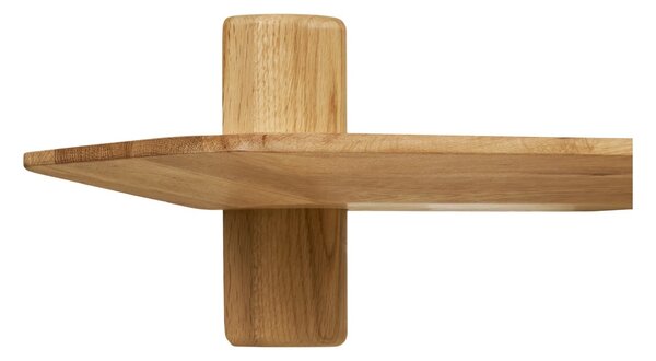 Raft de perete Calcata, Natural, 22x110x18.5 cm