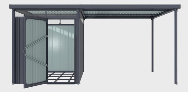 Extensie pentru căsuța de grădină Avenberg MAGNUS 2.5 x 2.9 m - Premium