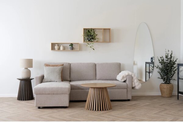 Raft de perete Ember, Natural, 15x70x35.5 cm