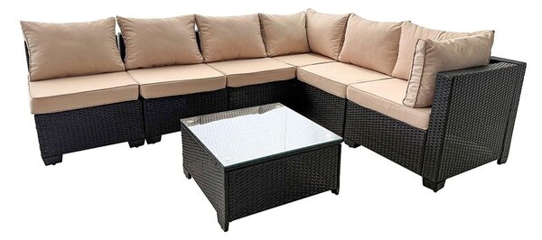 Set mobilier de grădină din ratan Avenberg ESPERANZA