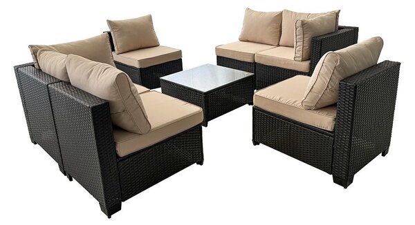 Set mobilier de grădină din ratan Avenberg ESPERANZA